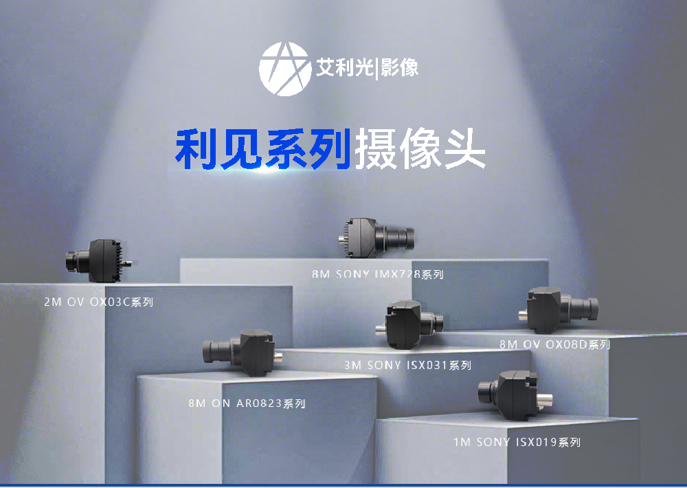 艾利光“利见”系列摄像头，赋能多领域感知升级